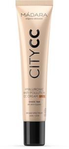 Mádara City CC Hyaluronic Anti-Pollution Cc Cream Spf 15 Tan 40 ml produkt bild