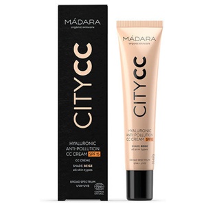 Mádara City CC Hyaluronic Anti-Pollution CC Cream SPF15 Beige 40 produktbillede