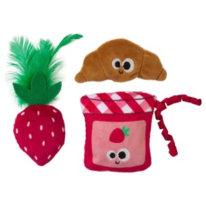 MadCat Kitty Croissant Jordgubbe & Syltburk 3-pack produkt bild