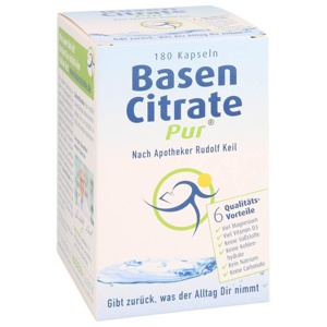 MADENA Basen Citrate Pur 180 St Kapseln Produktbild