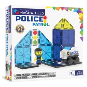 MAGNA-TILES Polispatrull 20 delar produkt bild