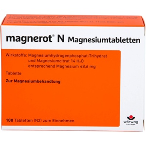 MAGNEROT-N-Magnesiumtabletten Produktbild