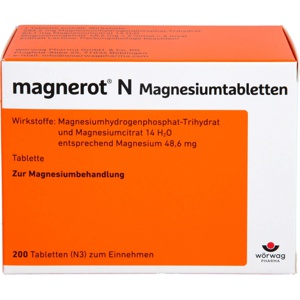 MAGNEROT-N-Magnesiumtabletten Produktbild