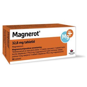Magnerot tbl 32,8mg n50 toote pilt