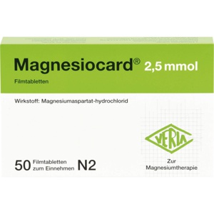 MAGNESIOCARD 2,5 mmol Filmtabletten Produktbild