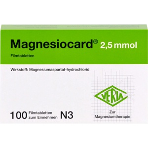 MAGNESIOCARD 2,5 mmol Filmtabletten Produktbild