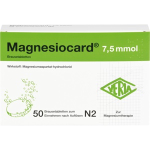 MAGNESIOCARD 7,5 mmol Brausetabletten Produktbild