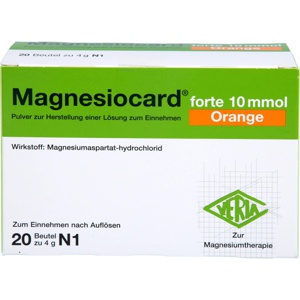 MAGNESIOCARD forte 10 mmol Orange Plv.z.H.e.L.z.E. Produktbild