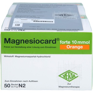 MAGNESIOCARD forte 10 mmol Orange Plv.z.H.e.L.z.E. Produktbild