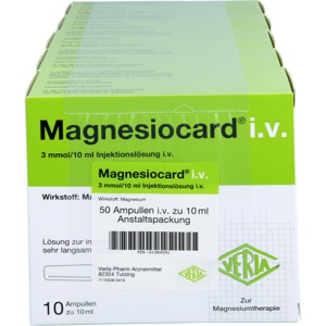 MAGNESIOCARD i.v. Injektionslösung Produktbild