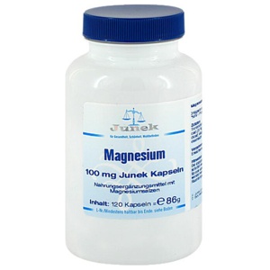 Magnesium 100 mg Junek Kapseln, 120 St Kapseln Produktbild