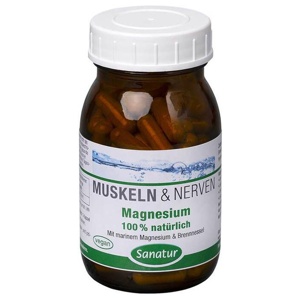 MAGNESIUM 100% natürlich Kapseln Produktbild