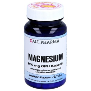 Magnesium 200 mg GPH Kapseln Produktbild