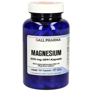 MAGNESIUM 200 mg GPH Kapseln Produktbild