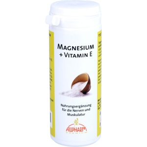 MAGNESIUM 350+Vitamin E Tabletten Produktbild
