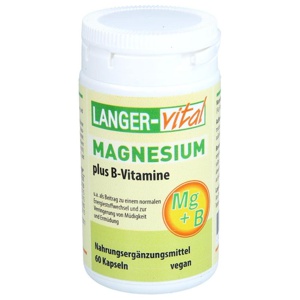 MAGNESIUM 375 mg+B-Vitamine Kapseln Produktbild