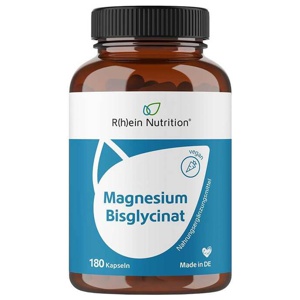 Magnesium Bisglycinat Hochdosiert Kapseln vegan Produktbild