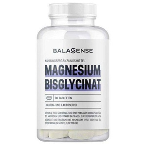 Magnesium Bisglycinat Komplex mit Vitamin D und B6 Balasense, 90 St Tabletten Produktbild