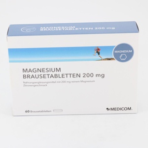 MAGNESIUM BRAUSETABLETTEN 200 mg Produktbild