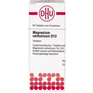 MAGNESIUM CARBONICUM D 12 Tabletten Produktbild
