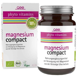 Magnesium Compact Bio Tabletten, 60 St Tabletten Produktbild