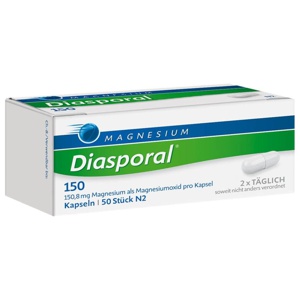 MAGNESIUM Diasporal 150 50 St Kapseln Produktbild