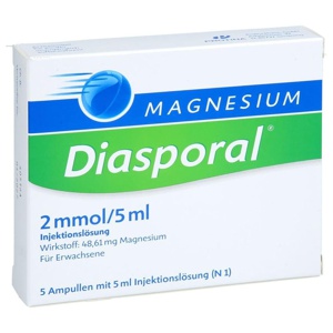 MAGNESIUM-DIASPORAL-2-mmol-Ampullen Produktbild