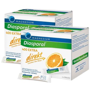 Magnesium Diasporal 400 Extra direkt Granulat, 2x100 St Granulat Produktbild