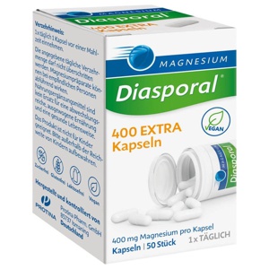 MAGNESIUM Diasporal 400 EXTRA Kapseln 50 St Kapseln Produktbild