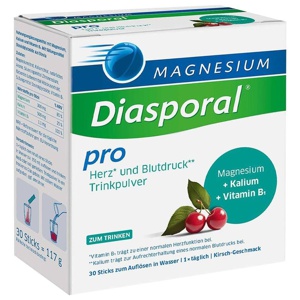 MAGNESIUM Diasporal pro Herz und Blutdruck Trinkpulver 30 St Pulver Produktbild
