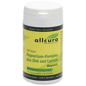 MAGNESIUM KOMPLEX m.Zink+Calcium Kapseln Produktbild