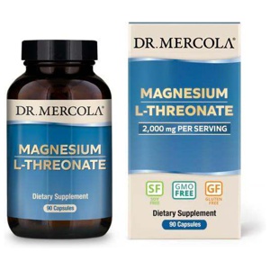 Magnesium L-Threonate - 90 Capsules - Dr Mercola product image