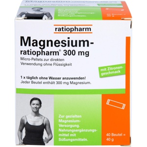 MAGNESIUM-RATIOPHARM 300 mg Micro-Pellets m.Gran. Produktbild