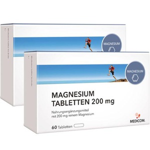 MAGNESIUM TABLETTEN 200 mg Produktbild
