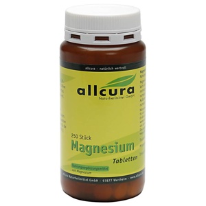 Magnesium Tabletten, 250 St Tabletten Produktbild