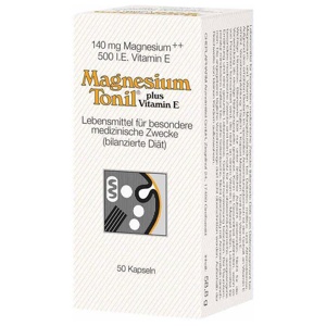 MAGNESIUM TONIL plus Vitamin E Kapseln Produktbild
