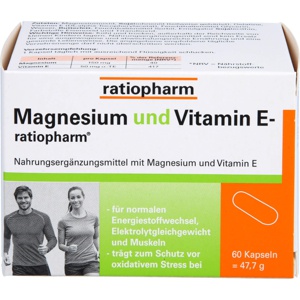 MAGNESIUM UND VITAMIN E-ratiopharm Kapseln Produktbild