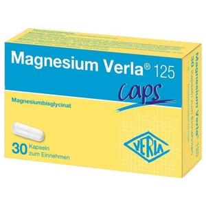 MAGNESIUM VERLA 125 Caps Produktbild