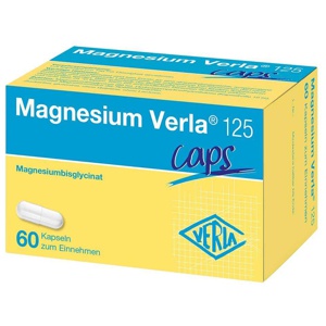 MAGNESIUM VERLA 125 Caps Produktbild
