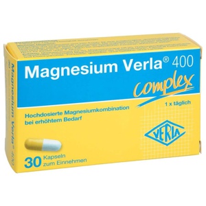 MAGNESIUM VERLA 400 Kapseln Produktbild
