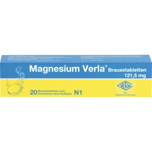 MAGNESIUM VERLA Brausetabletten Produktbild
