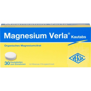 MAGNESIUM VERLA Kautabs Produktbild
