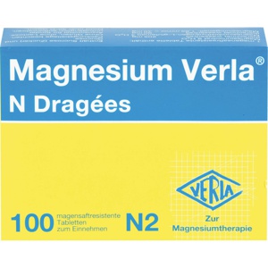 MAGNESIUM VERLA N Dragees Produktbild