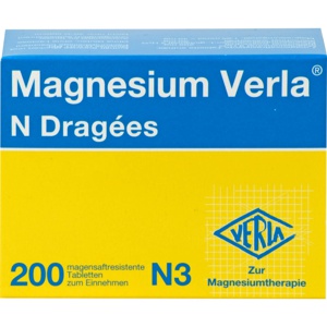 MAGNESIUM VERLA N Dragees Produktbild