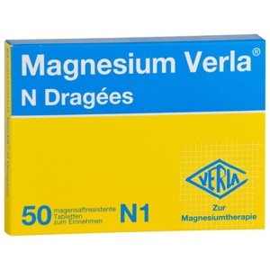 Magnesium Verla N Dragees Produktbild