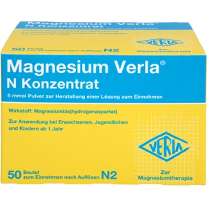 MAGNESIUM VERLA N Konzentrat Plv.z.H.e.L.z.Einn. Produktbild