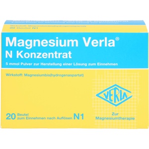 MAGNESIUM VERLA N Konzentrat Plv.z.H.e.L.z.Einn. Produktbild
