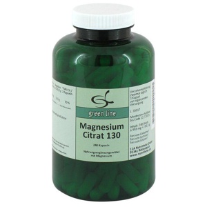 MAGNESIUMCITRAT 130 mg Magnesium Kapseln Produktbild