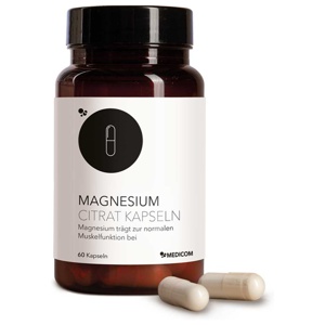Magnesiumcitrat Kapseln Produktbild