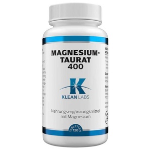 MAGNESIUMTAURAT 400 KLEAN LABS Tabletten Produktbild